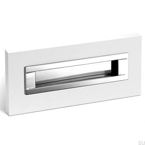 Uchwyt meblowy wpuszczany 3720 Chrom szczotkowany