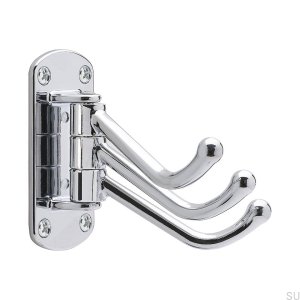 Wandhalter Lyr Chrom poliert