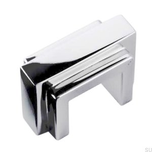 Uchwyt meblowy podłużny Art Deco 10A Metalowy chrom