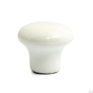 Gałka meblowa 1002 32 Porcelanowa biała