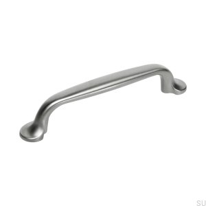 Länglicher Möbelgriff 7032 96 Edelstahl lackiert