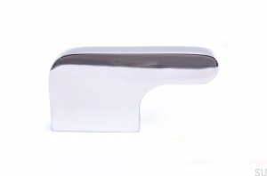 Uchwyt meblowy Soft Cut 55 Polerowana stal nierdzewna
