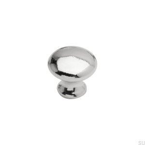 Möbelknopf 24226-17 Silber poliertes Nickel