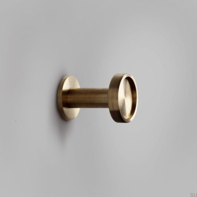 Wall hanger Ina S W Brass, Brushed Unpainted