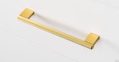 Uchwyt meblowy podłużny Graf Mini 160 Złoty Ciemny