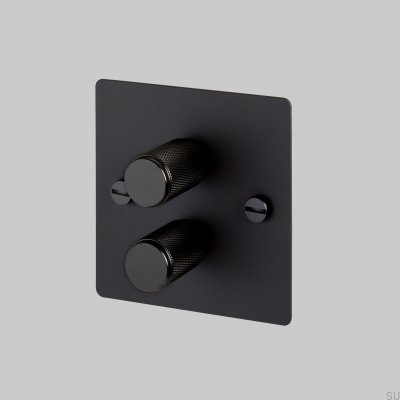 Switch - Premium 2G Dimmer Black [El222P] English standard