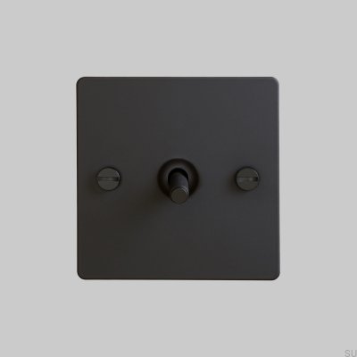 Single Switch 1G Black [El322] English standard
