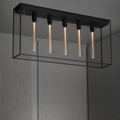 Ceiling Lamp 5.0 - Black Marble / No bulbs included