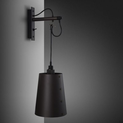 Lampe Hooked Wall Large Graphite / Gebrannte Bronze [A9024D]