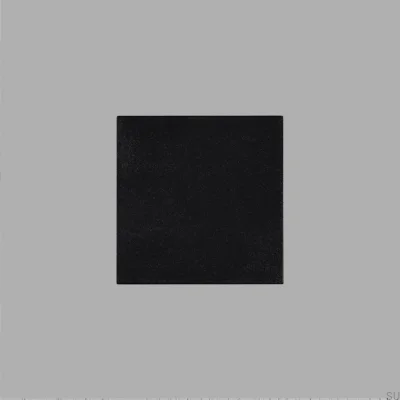 Moduł Blank Plate 45mm Czarny Standard europejski