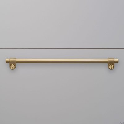 Uchwyt meblowy podłużny Pull Bar Cast Small 150 Mosiężny ...