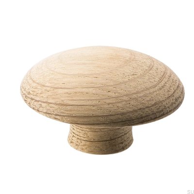 Gałka meblowa Mushroom-50 Drewniana dębowa