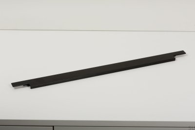 Uchwyt meblowy krawędziowy Linear 497 Metalowy Czarny Mat