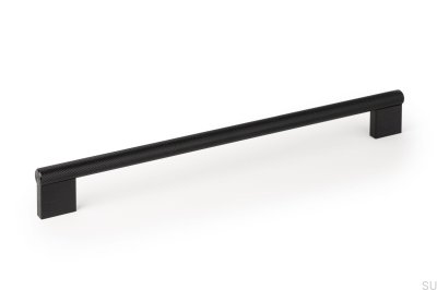 Long furniture handle Graf Big 320 Black