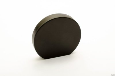 Furniture knob Globe 35 Black aluminum