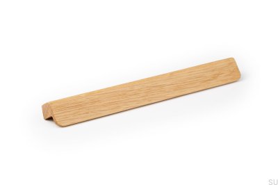 Uchwyt meblowy podłużny Flapp 160 Drewniany Dębowy