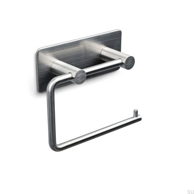 Nantes Silver Brushed Toilet Roll Holder