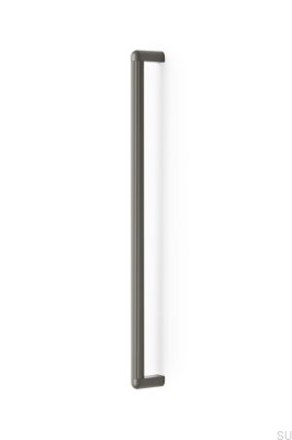 Riss Big 480 oblong furniture handle, aluminum gray