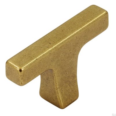 T-Bar 2562 Antique Gold furniture knob