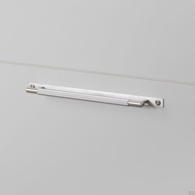 Furniture handle Pull Bar Plate Linear Medium 225 Stainless steel