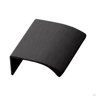 Edge Straight 40 Edge Furniture Handle Aluminum Black