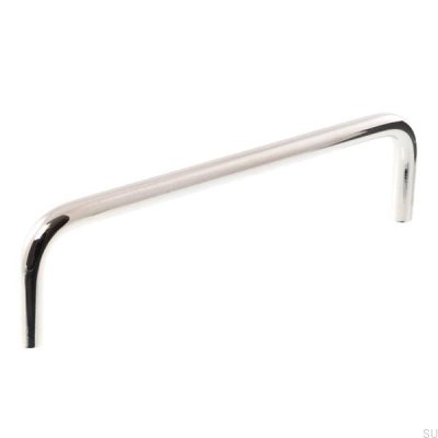 Uchwyt meblowy podłużny 7353 128 Nikiel polerowany