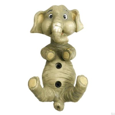 Wieszak ścienny Elefant Elephant Polyresin
