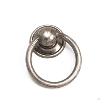 Uchwyt meblowy okrągły 5210 36 Antyczna czerń