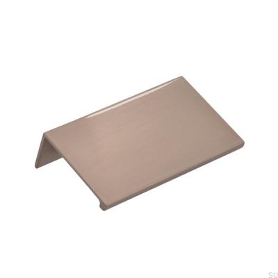 Uchwyt meblowy krawędziowy 2446 Nikiel szczotkowany