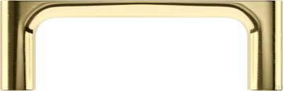 Uchwyt meblowy podłużny TS 1 96 Mosiężny polerowany (2 sztuki)