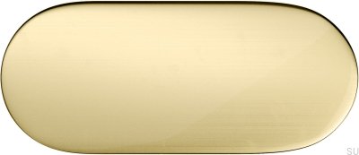 Gałka meblowa TS 2 Mosiężna szczotkowana (2 sztuki)