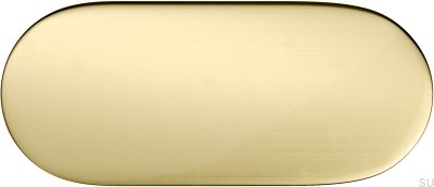 Wieszak ścienny TS 2 Mosiężny szczotkowany (2 sztuki)