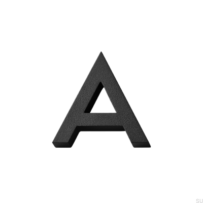 Numeracja domu Modern duża litera A Aluminium