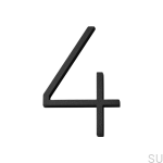 Zdjecie numeracji domu cyfra 4