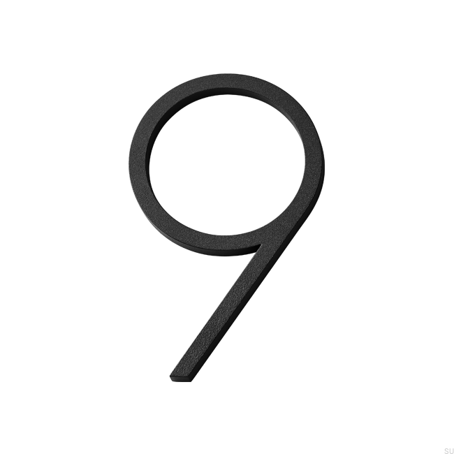 Zdjecie numeracji domu cyfra 9