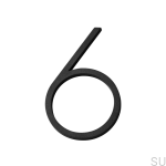 Zdjecie numeracji domu cyfra 6