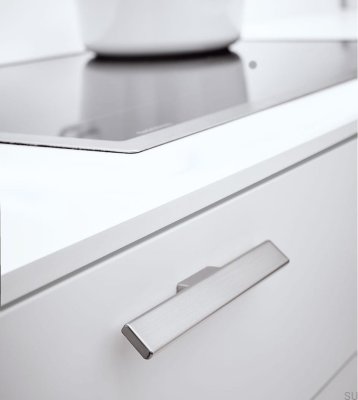 Uchwyt meblowy podłużny Hammer 32 Metalowy Srebrny