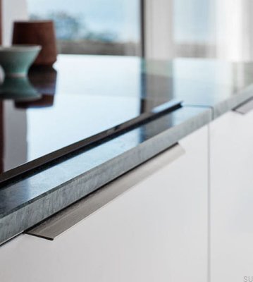 Uchwyt meblowy krawędziowy Blaze 2 2 x 160 Aluminiowy 