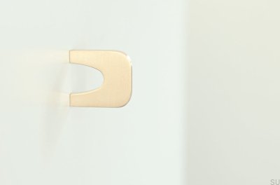 Gałka meblowa Bridge 32 Mosiężna Szczotkowana Nielakierowana