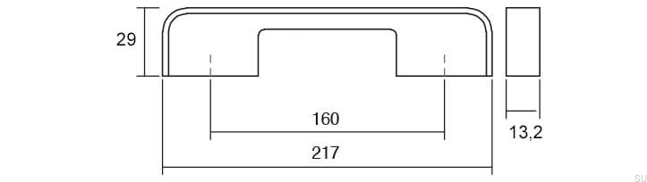 0129160V2302--Uchwyt-meblowy-podłużny-Blok-160-Nikiel-Szczotkowany-z-Czarnym-Viefe-Skandynawskie-Uchwyty_5