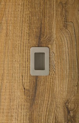 Uchwyt meblowy wpuszczany Low ST 64 Nikiel szczotkowany