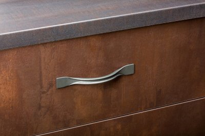 Uchwyt meblowy podłużny Raviolo 96 Cyna