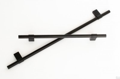 Uchwyt meblowy podłużny Line Big 224 Aluminium czarny