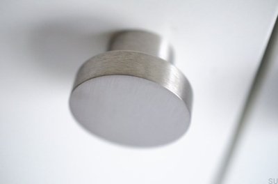 Gałka meblowa Dot 40 Szczotkowana stal nierdzewna