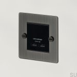 Euro Plate 1G z modułem USB