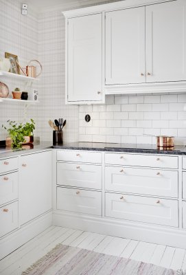 Gałka meblowa Victor Miedziana polerowana