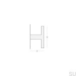 W.1.0-Wieszak-Ścienny-Ina-L-W-Mosiężny-Szczotkowany-Nielakierowany-Open&amp;Hide-Skandynawskie-Uchwyty_3