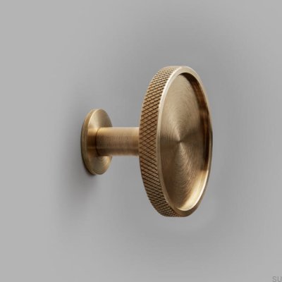 Wieszak ścienny Vera L W Mosiężny Szczotkowany Nielakierowany