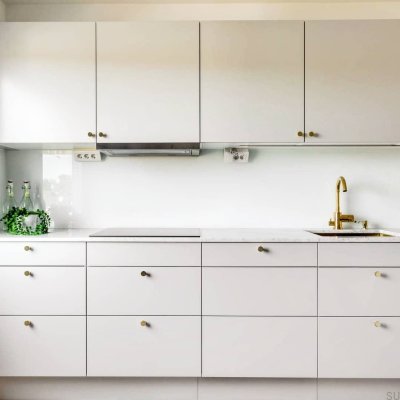 Wieszak ścienny Dalby Mosiężny Polerowany Nielakierowany