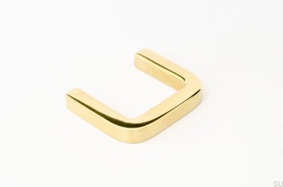 Gałka meblowa Thread 38 Mosiężna Polerowana Nielakierowana